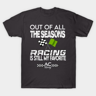 Race Season (Green Flag) T-Shirt